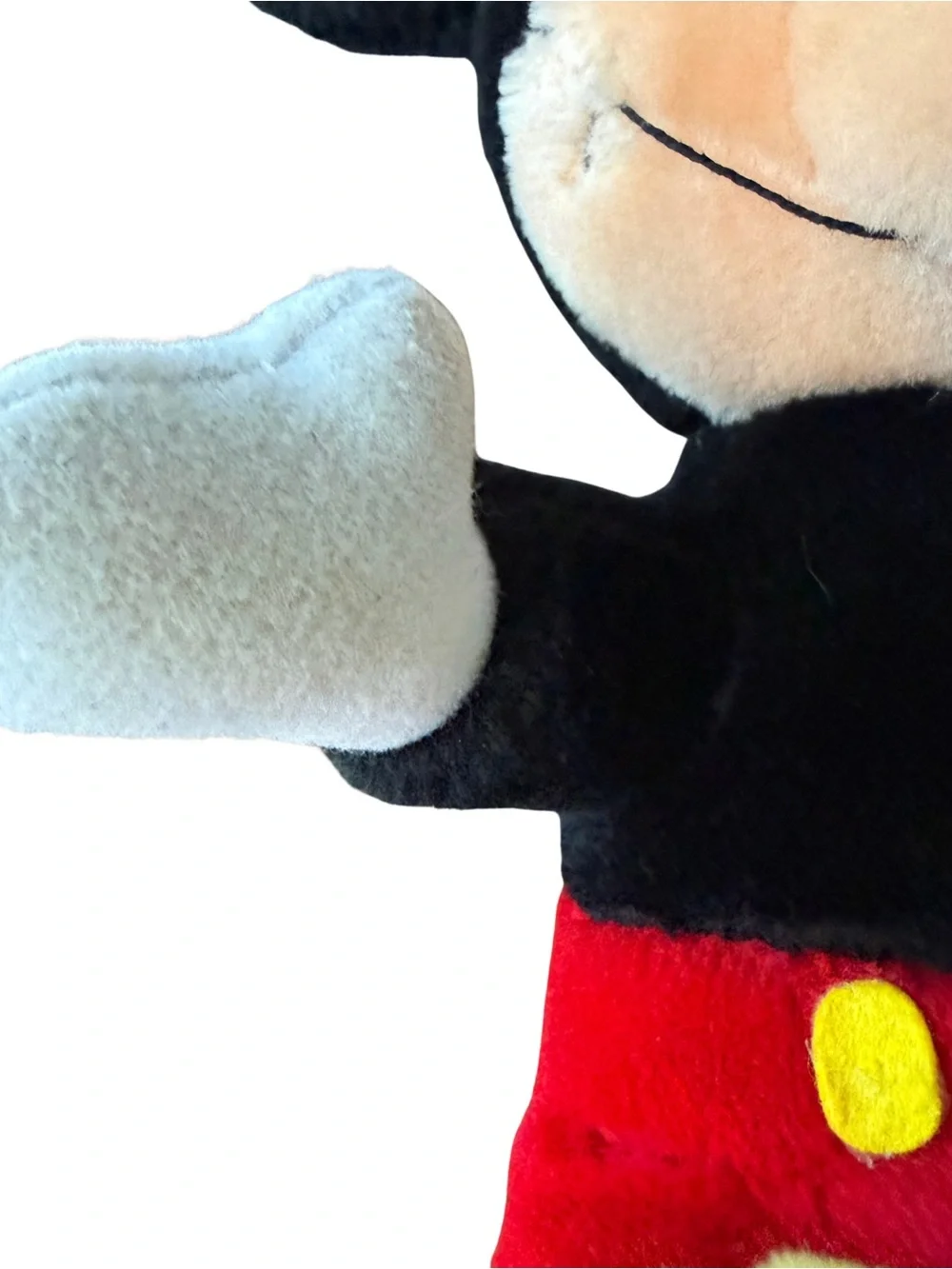 Vintage Disney Mickey Mouse Plush Canasa Korea Disneyland Walt Disney World